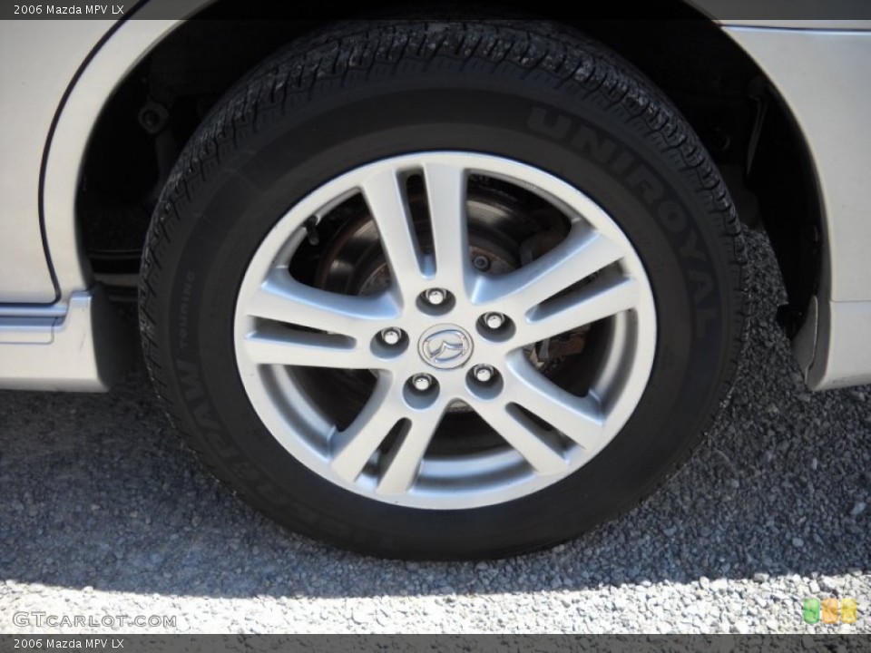 2006 Mazda MPV LX Wheel and Tire Photo #51119706
