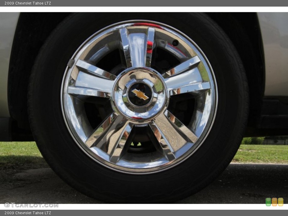 2009 Chevrolet Tahoe LTZ Wheel and Tire Photo #51125301