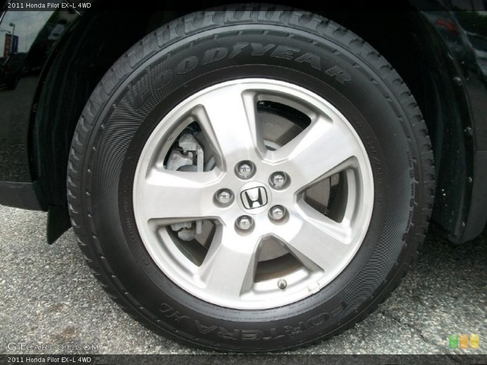 2011 Honda Pilot EX-L 4WD Wheel and Tire Photo #51125316