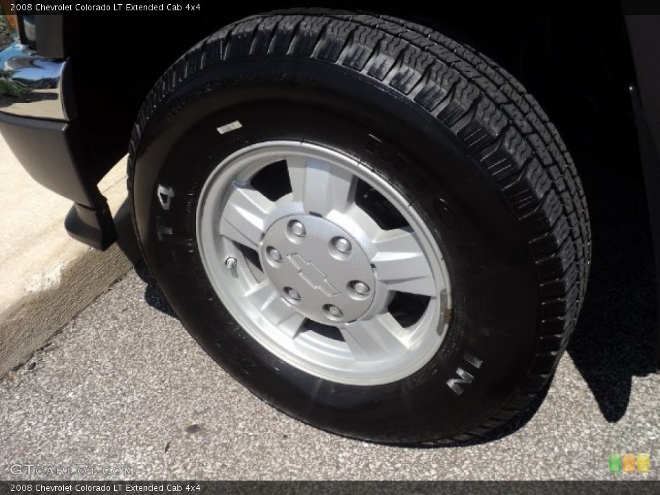 2008 Chevrolet Colorado LT Extended Cab 4x4 Wheel and Tire Photo #51132846