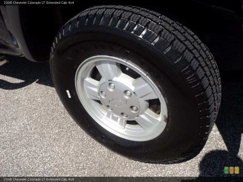 2008 Chevrolet Colorado LT Extended Cab 4x4 Wheel and Tire Photo #51132849