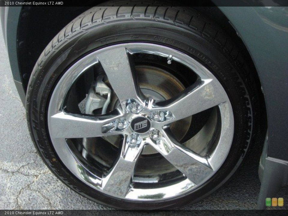 2010 Chevrolet Equinox Custom Wheel and Tire Photo #51136364