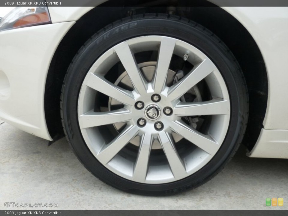 2009 Jaguar XK XK8 Convertible Wheel and Tire Photo #51138854