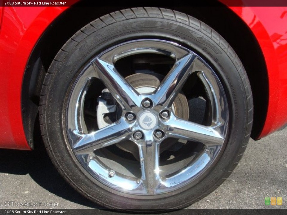 2008 Saturn Sky Red Line Roadster Wheel and Tire Photo #51146009