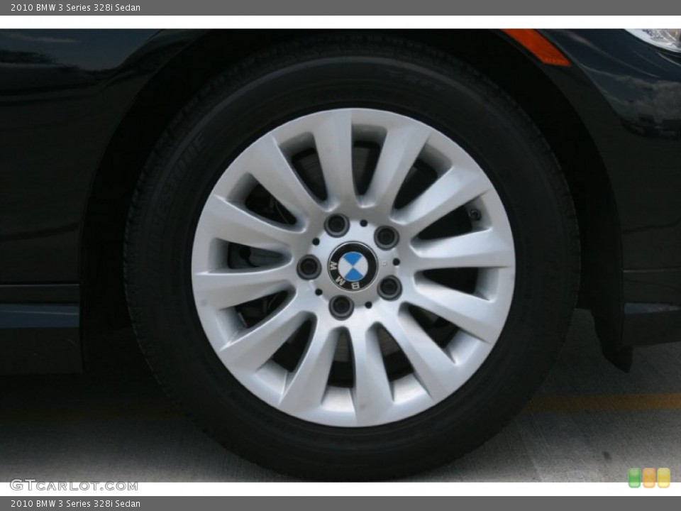 2010 BMW 3 Series 328i Sedan Wheel and Tire Photo #51148292