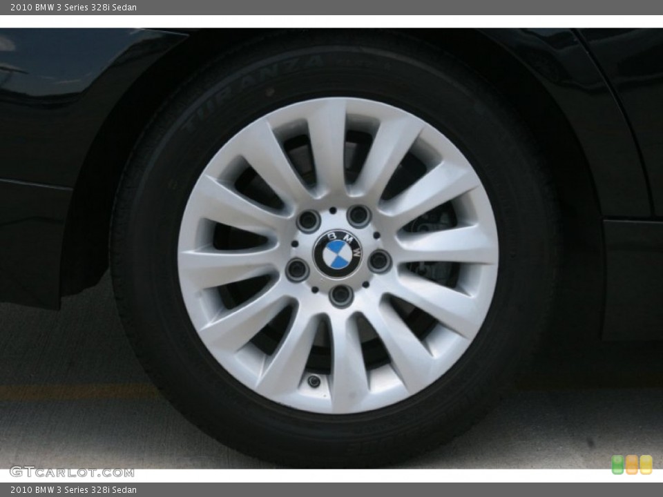 2010 BMW 3 Series 328i Sedan Wheel and Tire Photo #51148304