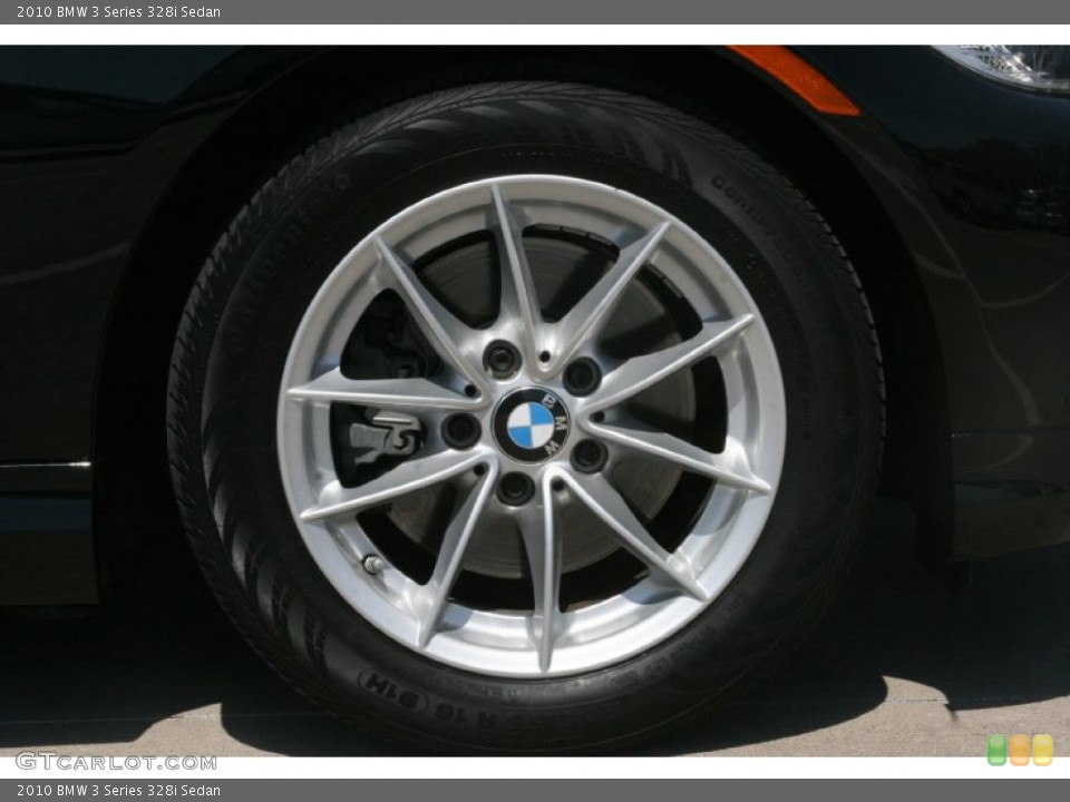 2010 BMW 3 Series 328i Sedan Wheel and Tire Photo #51148928