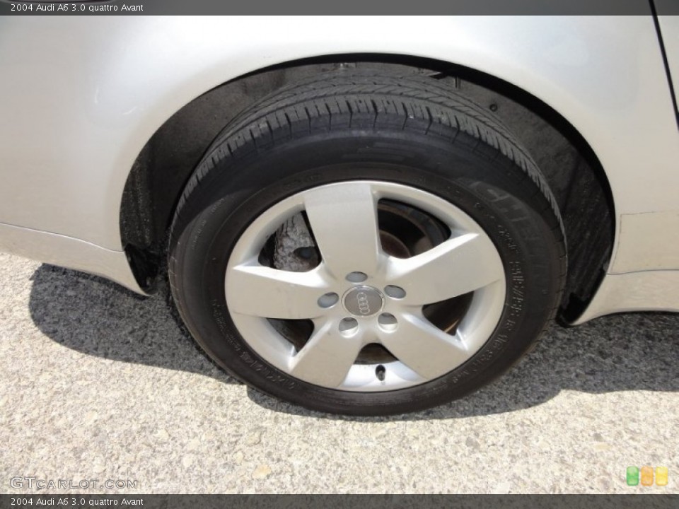 2004 Audi A6 3.0 quattro Avant Wheel and Tire Photo #51155924