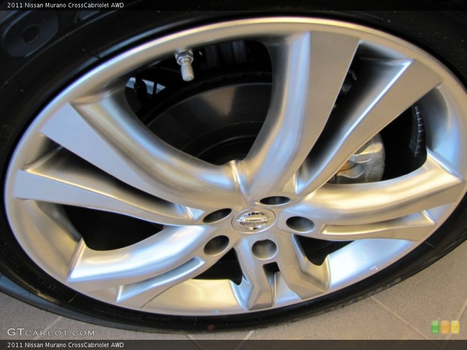 2011 Nissan Murano CrossCabriolet AWD Wheel and Tire Photo #51157703