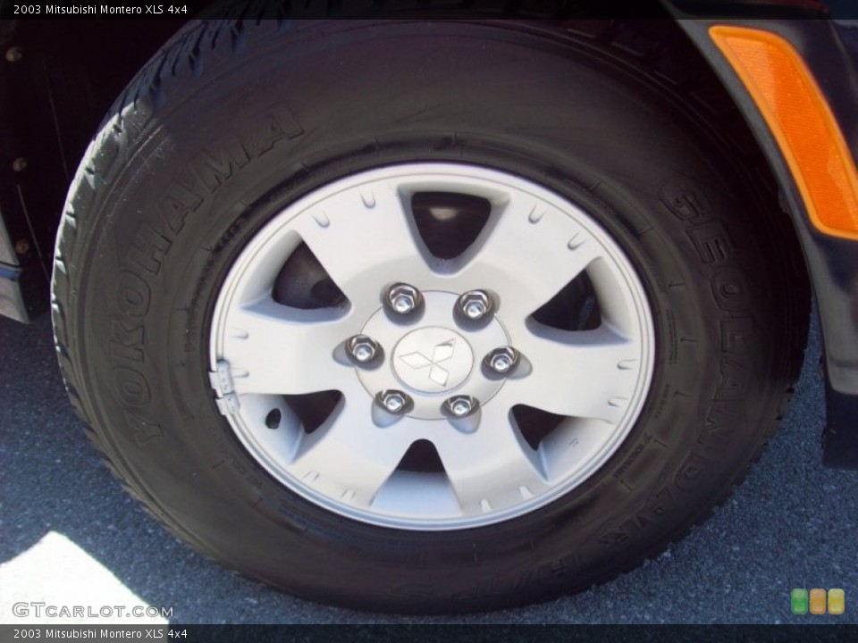 2003 Mitsubishi Montero XLS 4x4 Wheel and Tire Photo #51162936