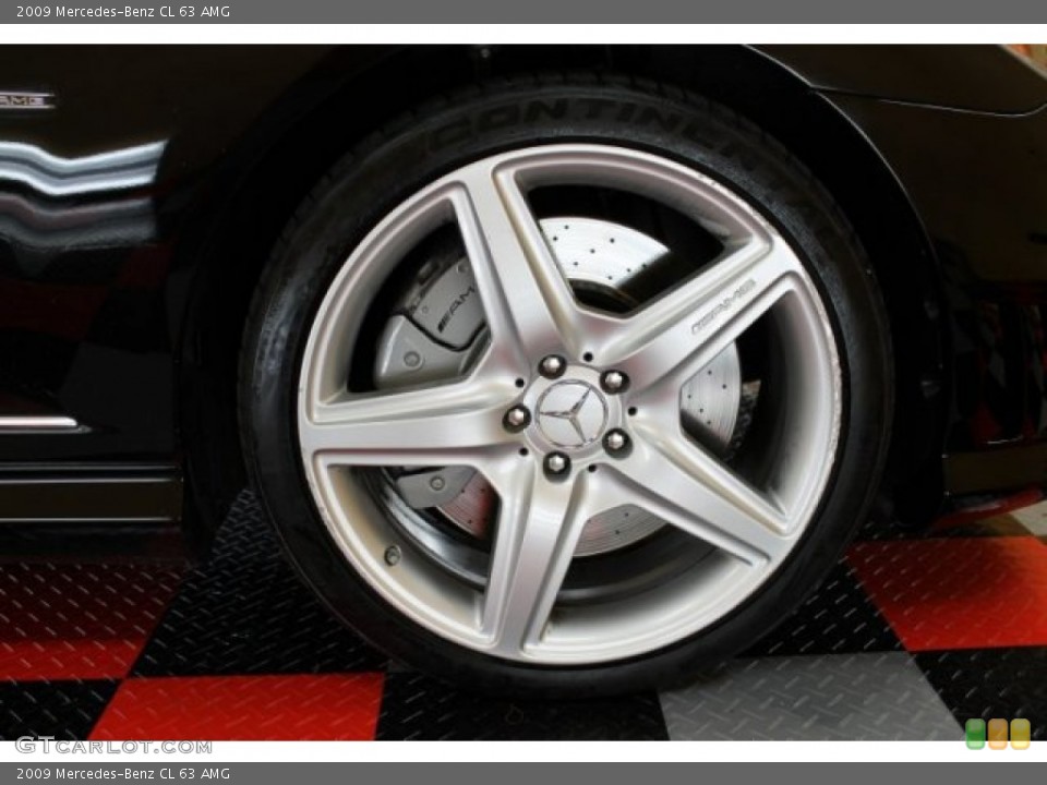 2009 Mercedes-Benz CL 63 AMG Wheel and Tire Photo #51163938