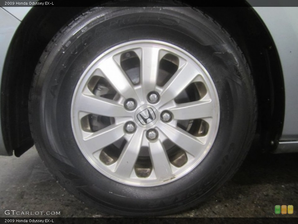 2009 Honda Odyssey EX-L Wheel and Tire Photo #51169437