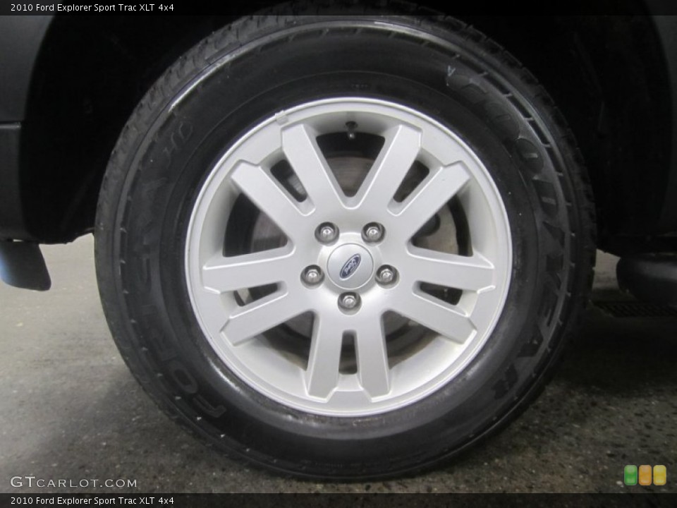 2010 Ford Explorer Sport Trac XLT 4x4 Wheel and Tire Photo #51169986