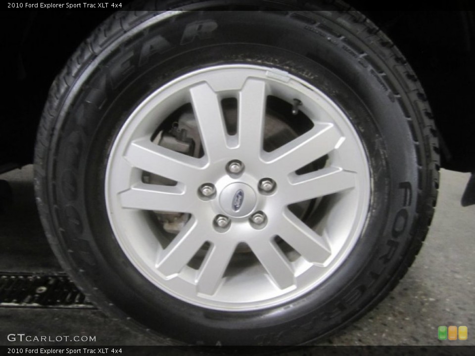2010 Ford Explorer Sport Trac XLT 4x4 Wheel and Tire Photo #51170181