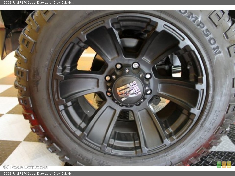 2008 Ford F250 Super Duty Custom Wheel and Tire Photo #51171225