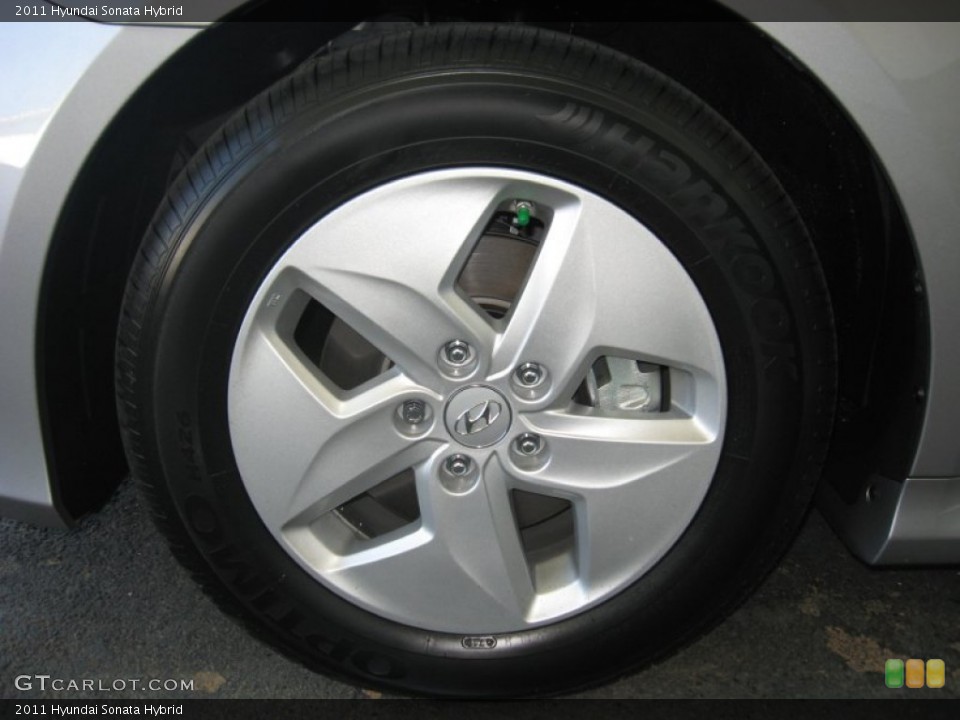 2011 Hyundai Sonata Hybrid Wheel and Tire Photo #51173538