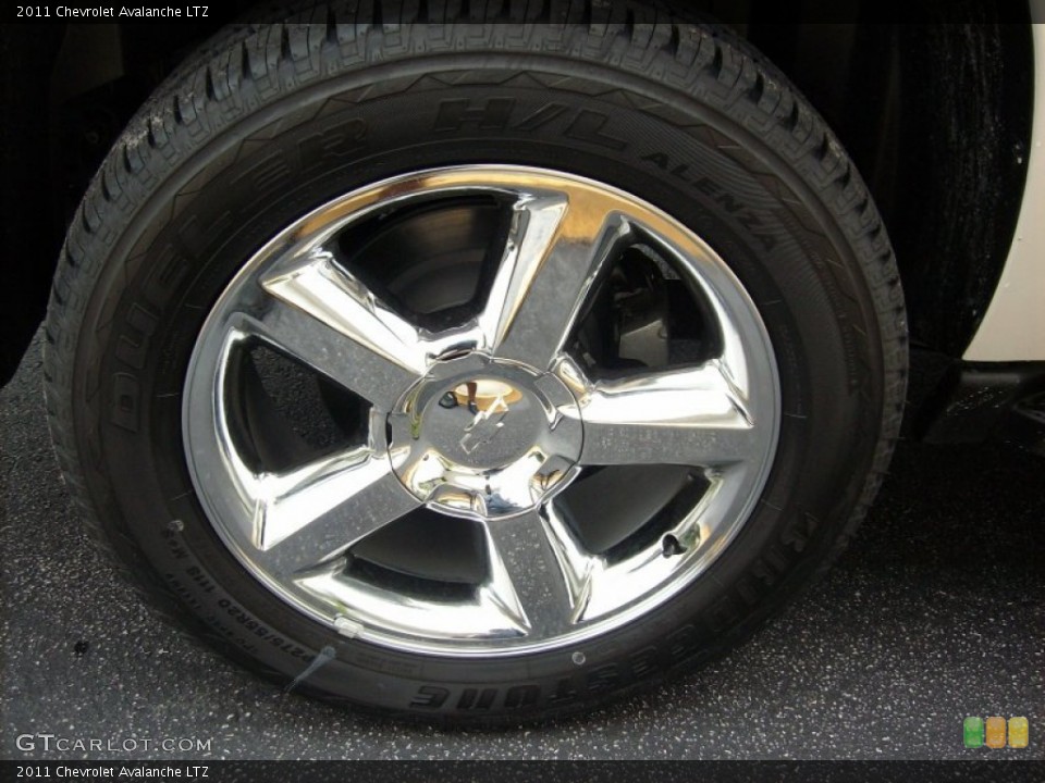 2011 Chevrolet Avalanche LTZ Wheel and Tire Photo #51180333