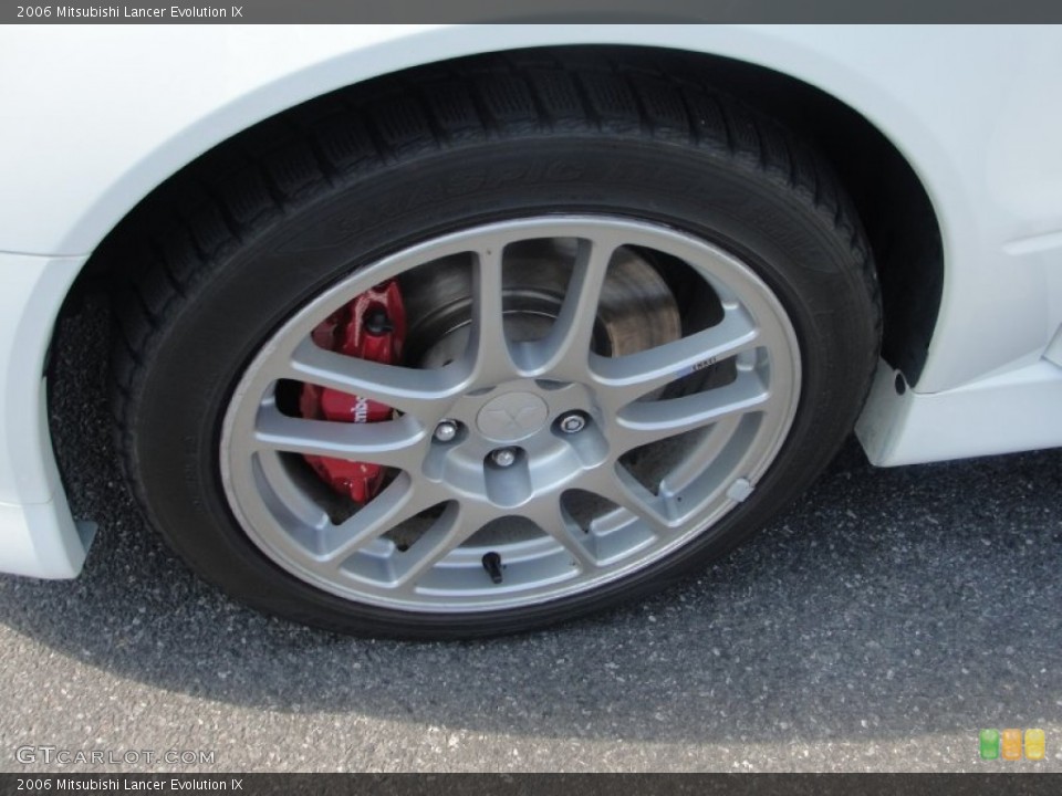 2006 Mitsubishi Lancer Evolution IX Wheel and Tire Photo #51185016
