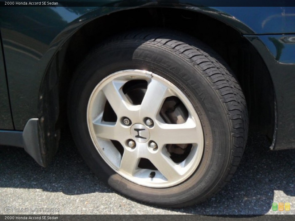 2000 Honda Accord SE Sedan Wheel and Tire Photo #51188001
