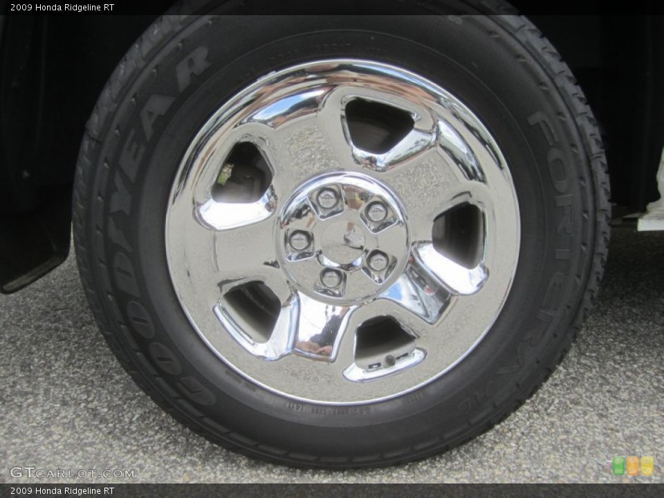 2009 Honda Ridgeline RT Wheel and Tire Photo #51190462