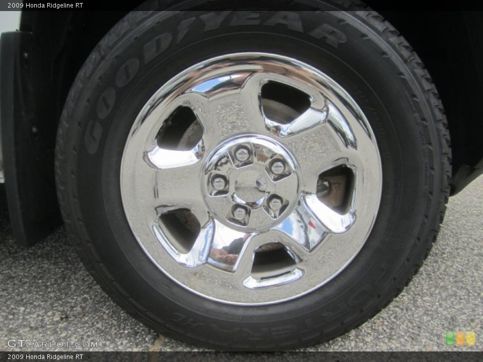 2009 Honda Ridgeline RT Wheel and Tire Photo #51190477