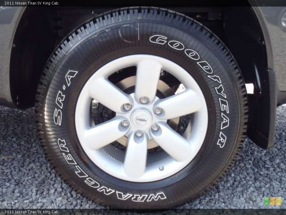 2011 Nissan Titan SV King Cab Wheel and Tire Photo #51191068