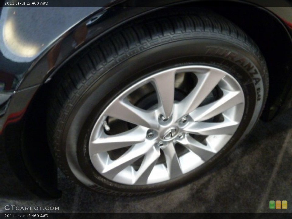 2011 Lexus LS 460 AWD Wheel and Tire Photo #51194335