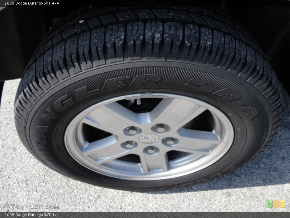 2008 Dodge Durango SXT 4x4 Wheel and Tire Photo #51197983