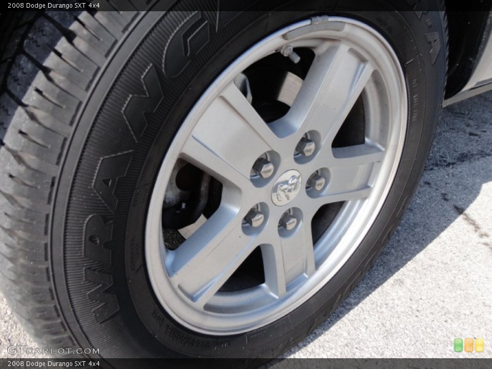 2008 Dodge Durango SXT 4x4 Wheel and Tire Photo #51197998