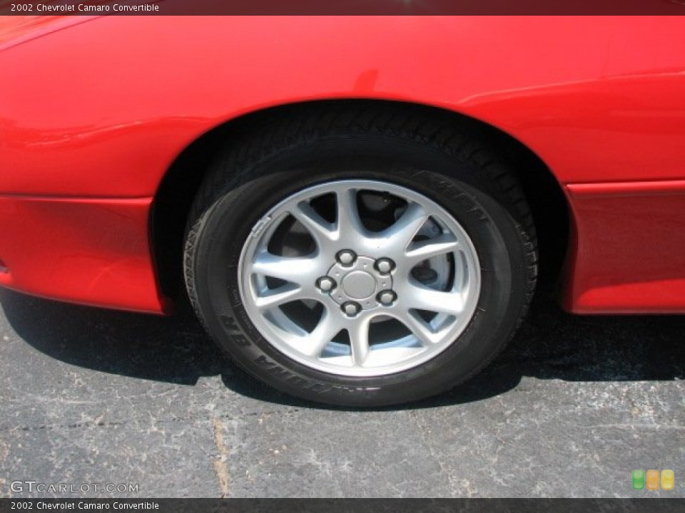 2002 Chevrolet Camaro Convertible Wheel and Tire Photo #51199720