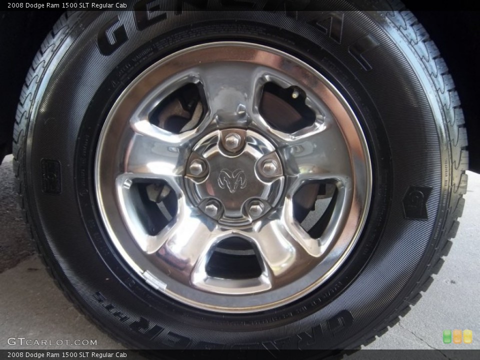 2008 Dodge Ram 1500 SLT Regular Cab Wheel and Tire Photo #51201857