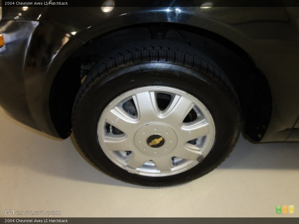 2004 Chevrolet Aveo LS Hatchback Wheel and Tire Photo #51206759