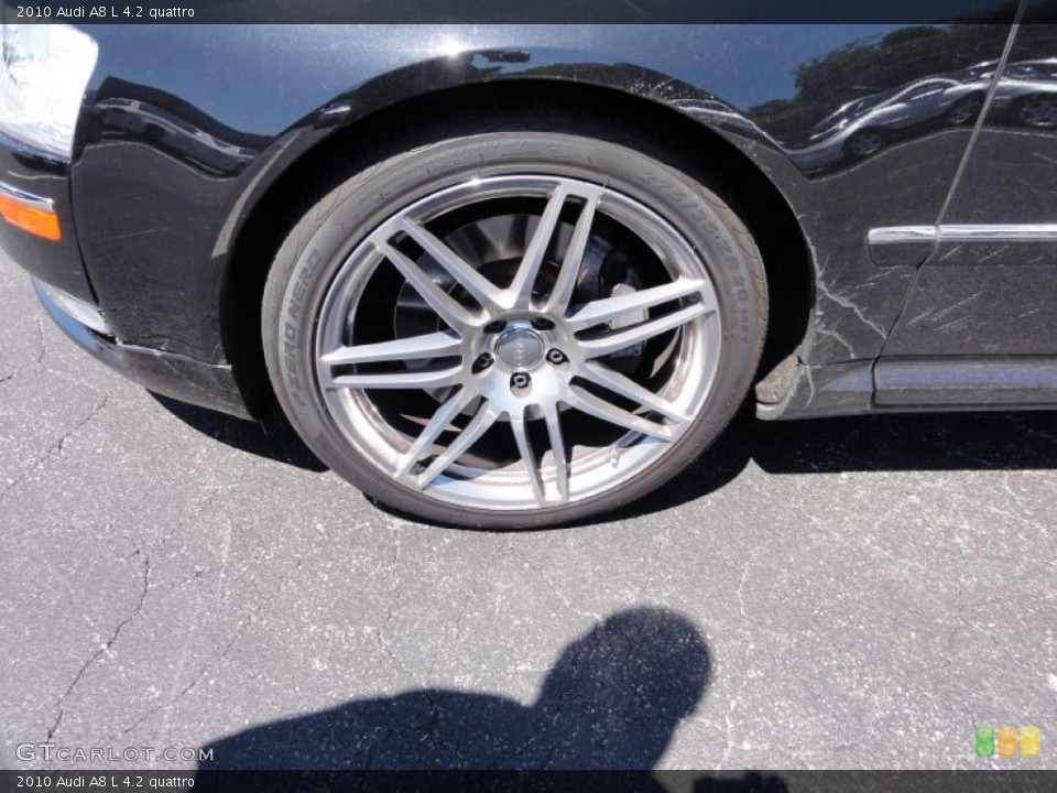 2010 Audi A8 L 4.2 quattro Wheel and Tire Photo #51208373