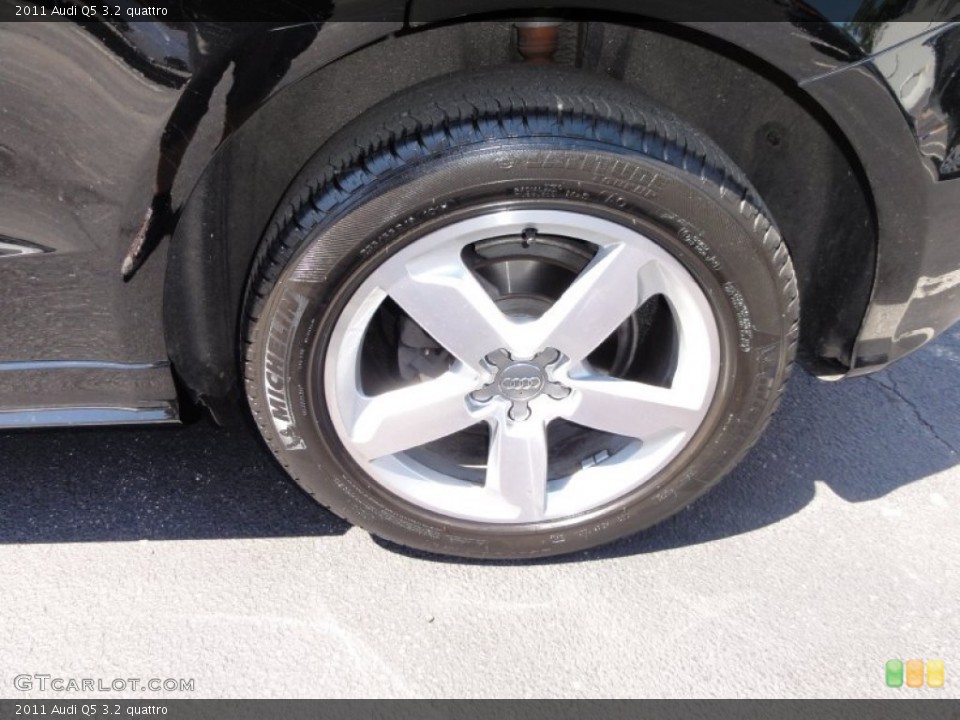 2011 Audi Q5 3.2 quattro Wheel and Tire Photo #51209048