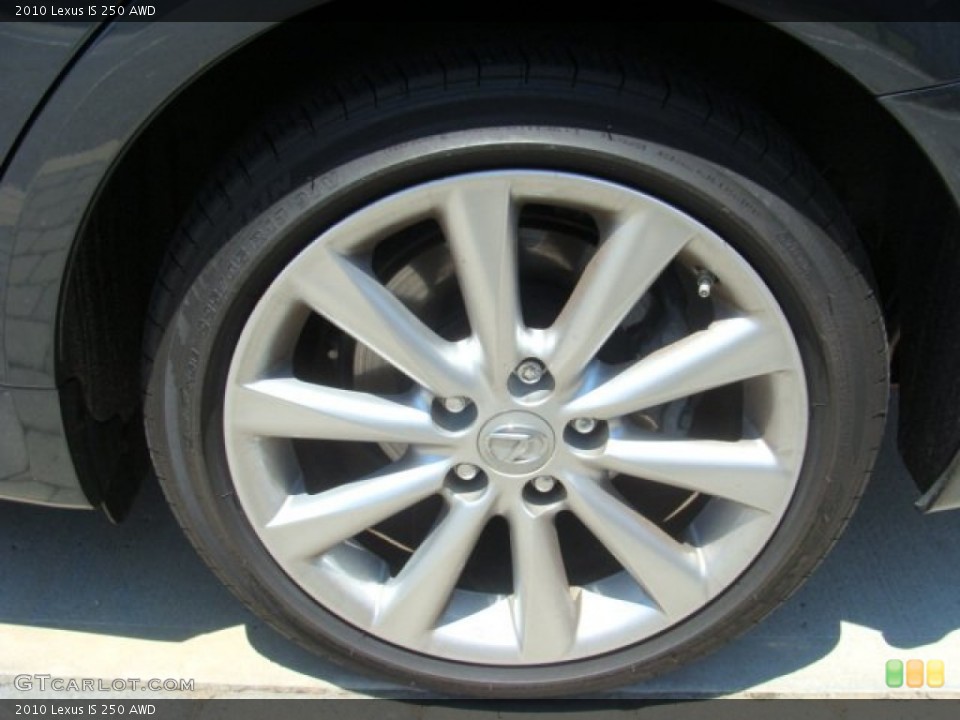 2010 Lexus IS 250 AWD Wheel and Tire Photo #51211082