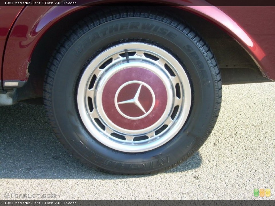 1983 Mercedes-Benz E Class 240 D Sedan Wheel and Tire Photo #51214526