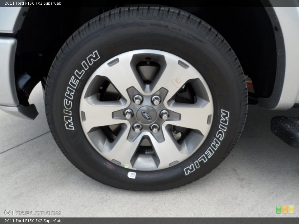2011 Ford F150 FX2 SuperCab Wheel and Tire Photo #51214667