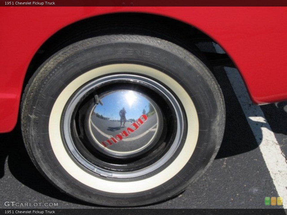 1951 Chevrolet Pickup Wheels and Tires
