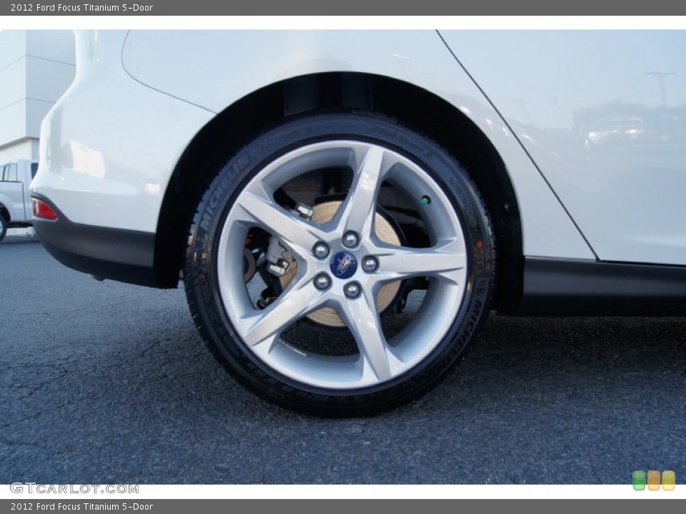 2012 Ford Focus Titanium 5-Door Wheel and Tire Photo #51225074
