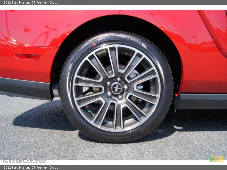 2012 Ford Mustang GT Premium Coupe Wheel and Tire Photo #51225986