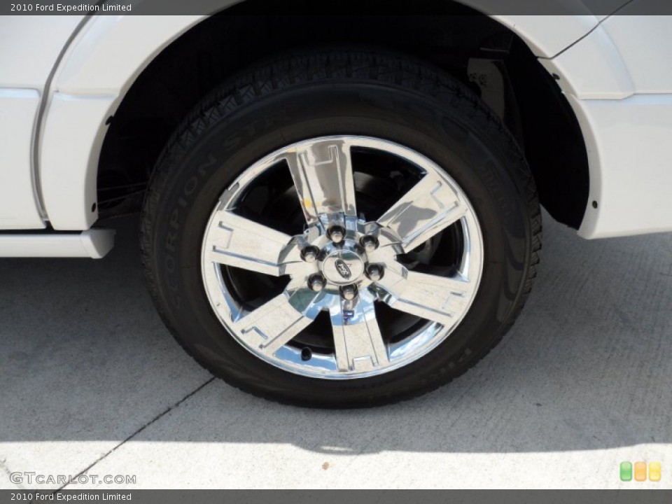 2010 Ford Expedition Limited Wheel and Tire Photo #51227777