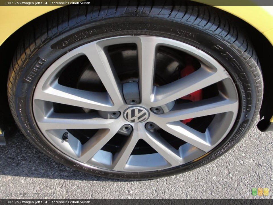 2007 Volkswagen Jetta GLI Fahrenheit Edition Sedan Wheel and Tire Photo #51229097