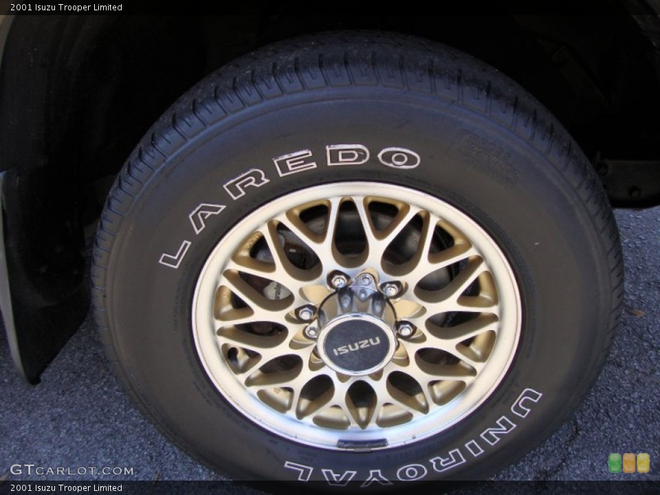 2001 Isuzu Trooper Limited Wheel and Tire Photo #51232286