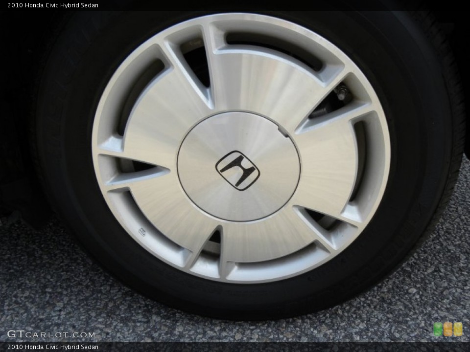 2010 Honda Civic Hybrid Sedan Wheel and Tire Photo #51234443