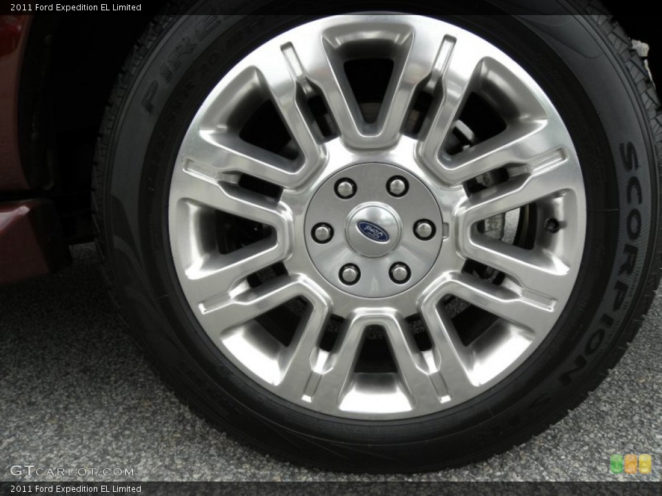 2011 Ford Expedition EL Limited Wheel and Tire Photo #51237095