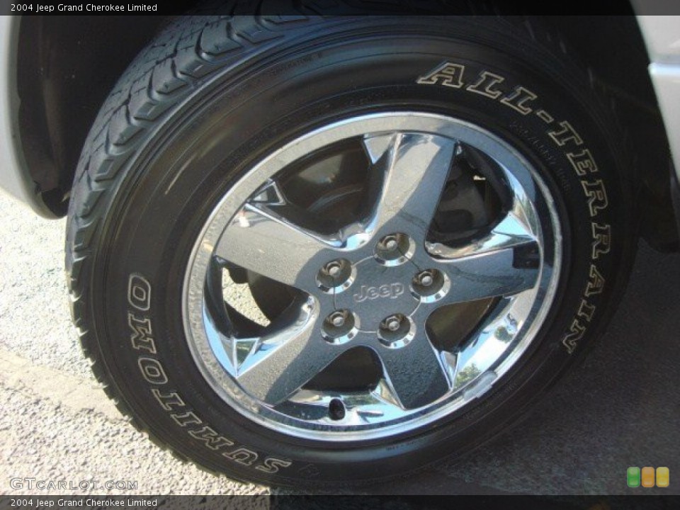 2004 Jeep Grand Cherokee Limited Wheel and Tire Photo #51237506