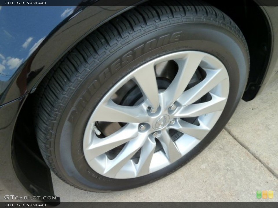 2011 Lexus LS 460 AWD Wheel and Tire Photo #51237737