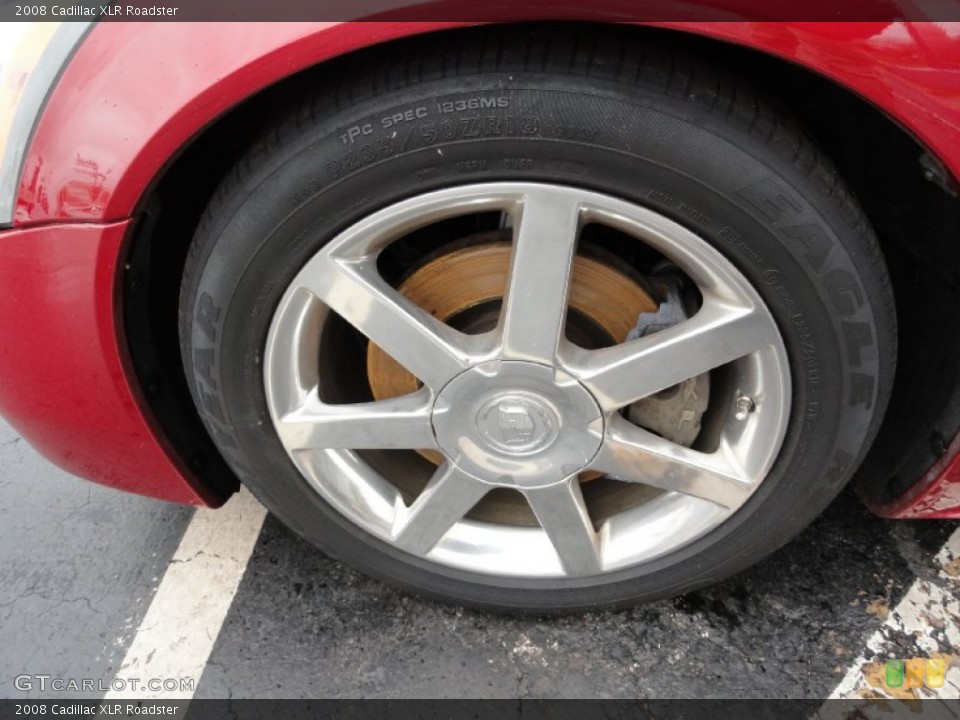 2008 Cadillac XLR Roadster Wheel and Tire Photo #51244675