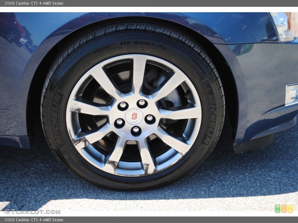 2009 Cadillac CTS 4 AWD Sedan Wheel and Tire Photo #51247049