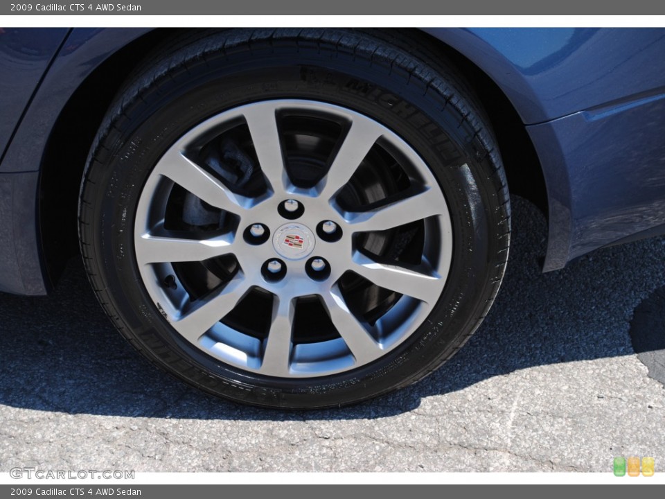 2009 Cadillac CTS 4 AWD Sedan Wheel and Tire Photo #51247085